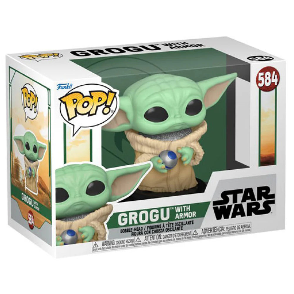 Funko Pop! Star Wars: Mandalorian - Grogu with Armour