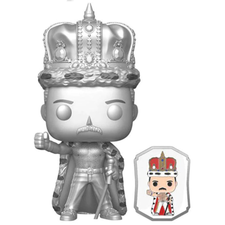 Funko Pop! Queen - Freddie Mercury King With Pin Exclusive