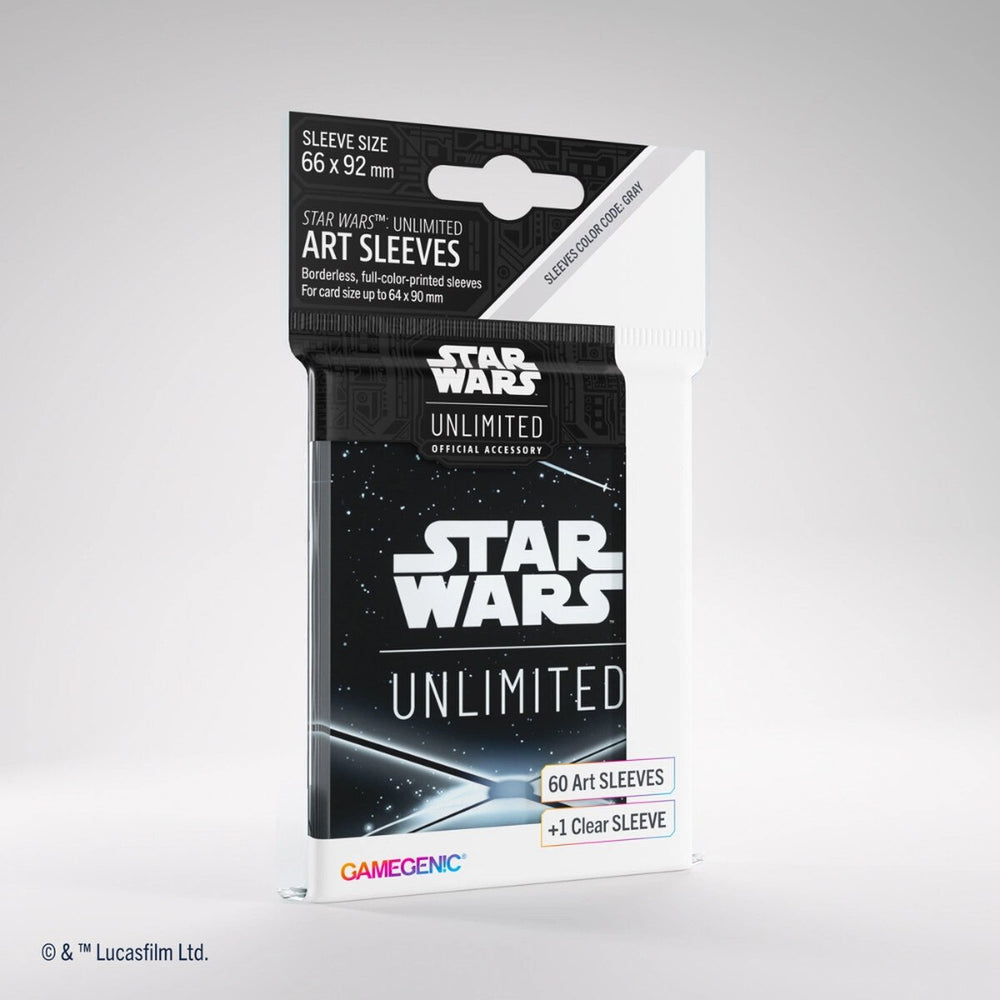 Star Wars: Unlimited - Art Sleeves Card Back - Black