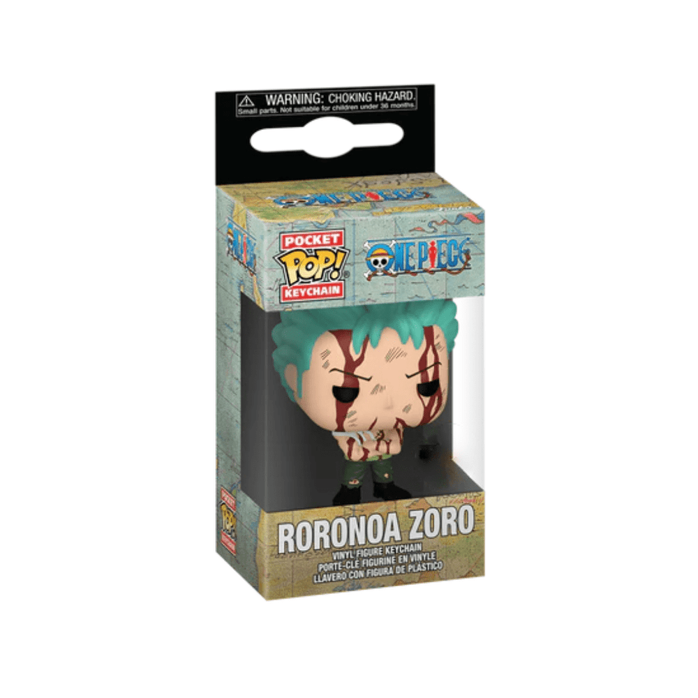 Funko Pop! Pocket Keychain: One Piece - Roronoa Zoro "Nothing Happened"