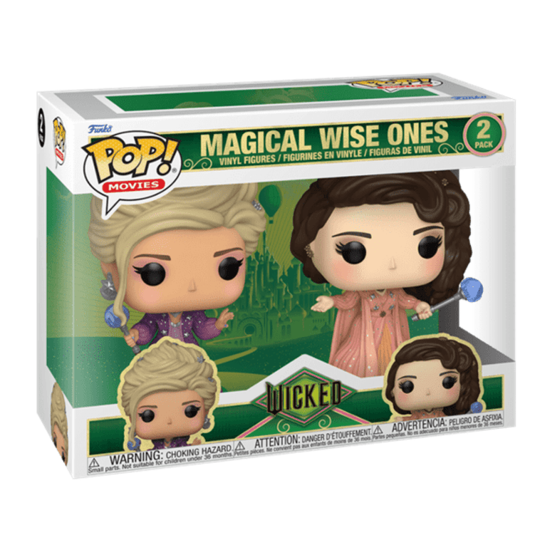 PREORDER - Funko Pop! Wicked: For Good 2025 - Magical Wise Ones 2 Pack