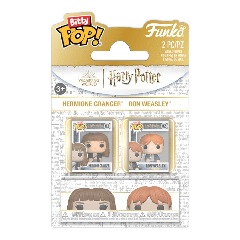 Funko Bitty Pop! Hermione Granger & Ron Weasley: 2 Pack