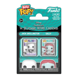 Funko Bitty Pop! Jack Skellington & Sally Sewing: 2 Pack