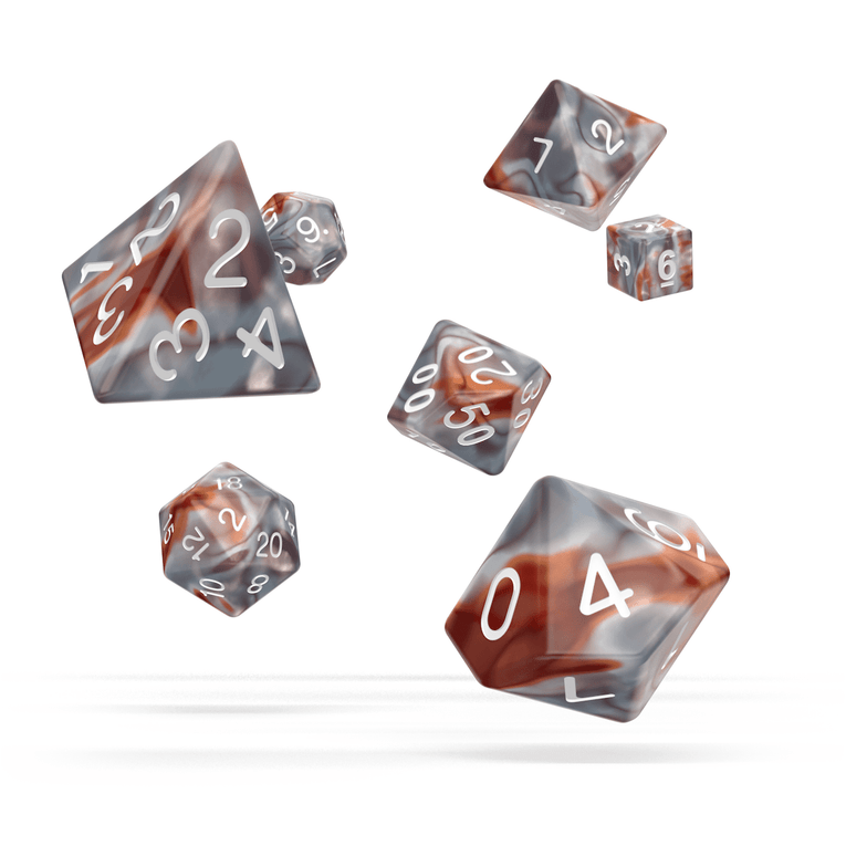 Oakie Doakie - RPG 7 Dice Set - Gemidice