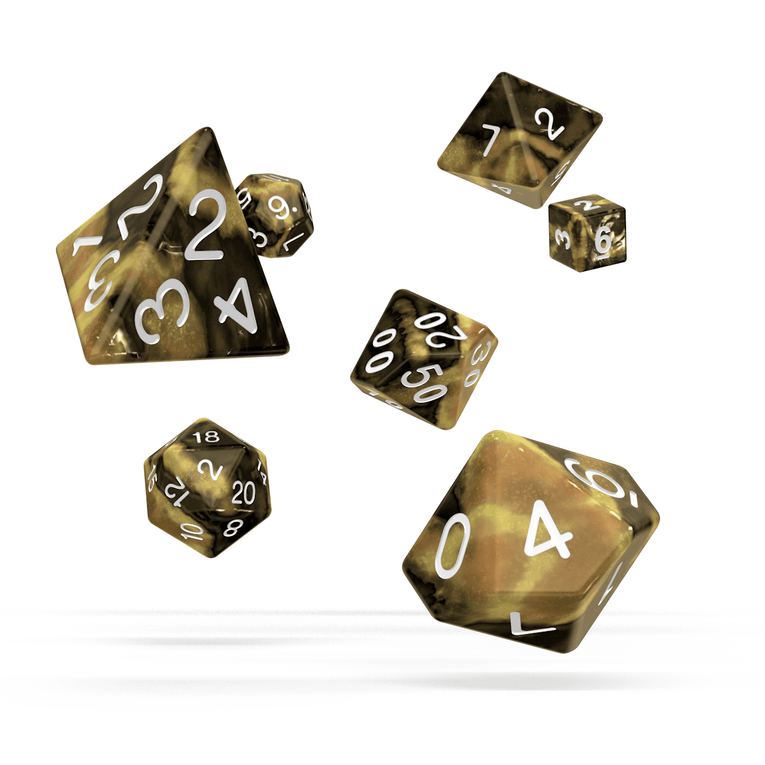 Oakie Doakie - RPG 7 Dice Set - Gemidice