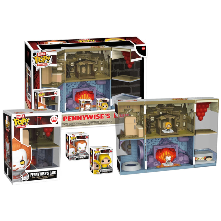 Funko Bitty Pop Box Playset! IT - Pennywise’s Lair
