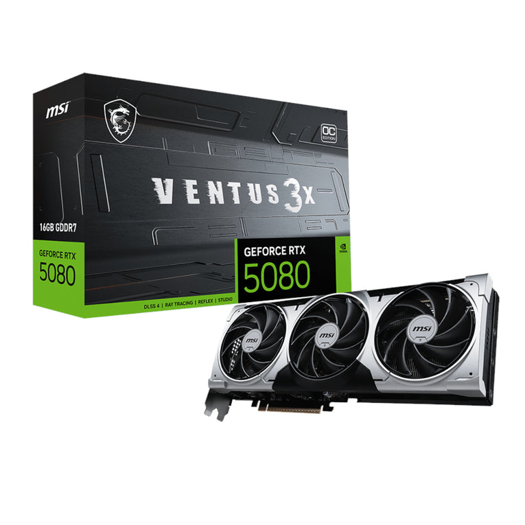 MSI GeForce RTX 5080 16G VENTUS 3X OC PLUS