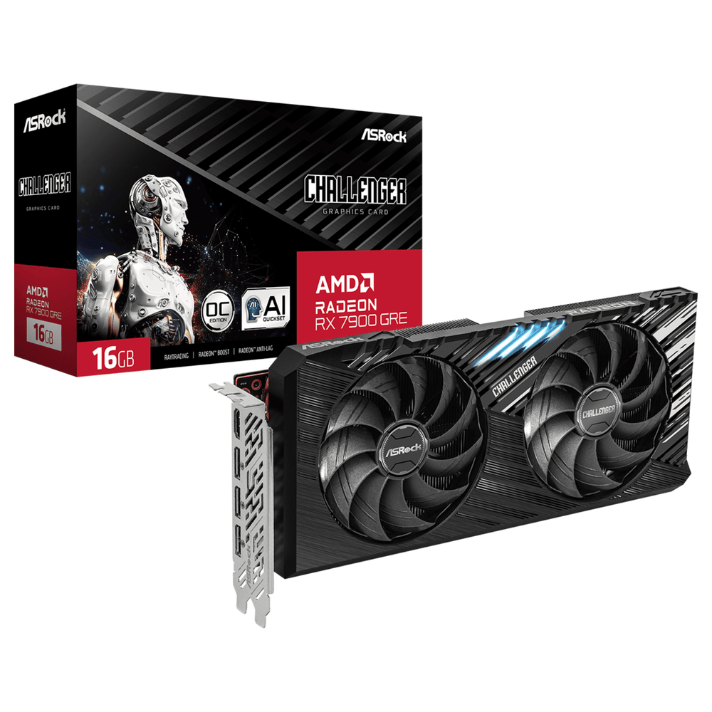 ASRock AMD Radeonâ„¢ RX 7900 GRE Challenger 16GB OC
