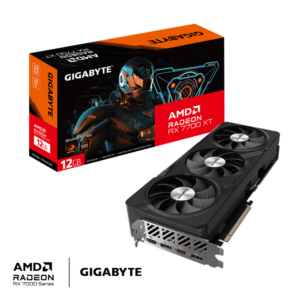 GIGABYTE AMD Radeonâ„¢ RX 7700 XT GAMING OC 12G