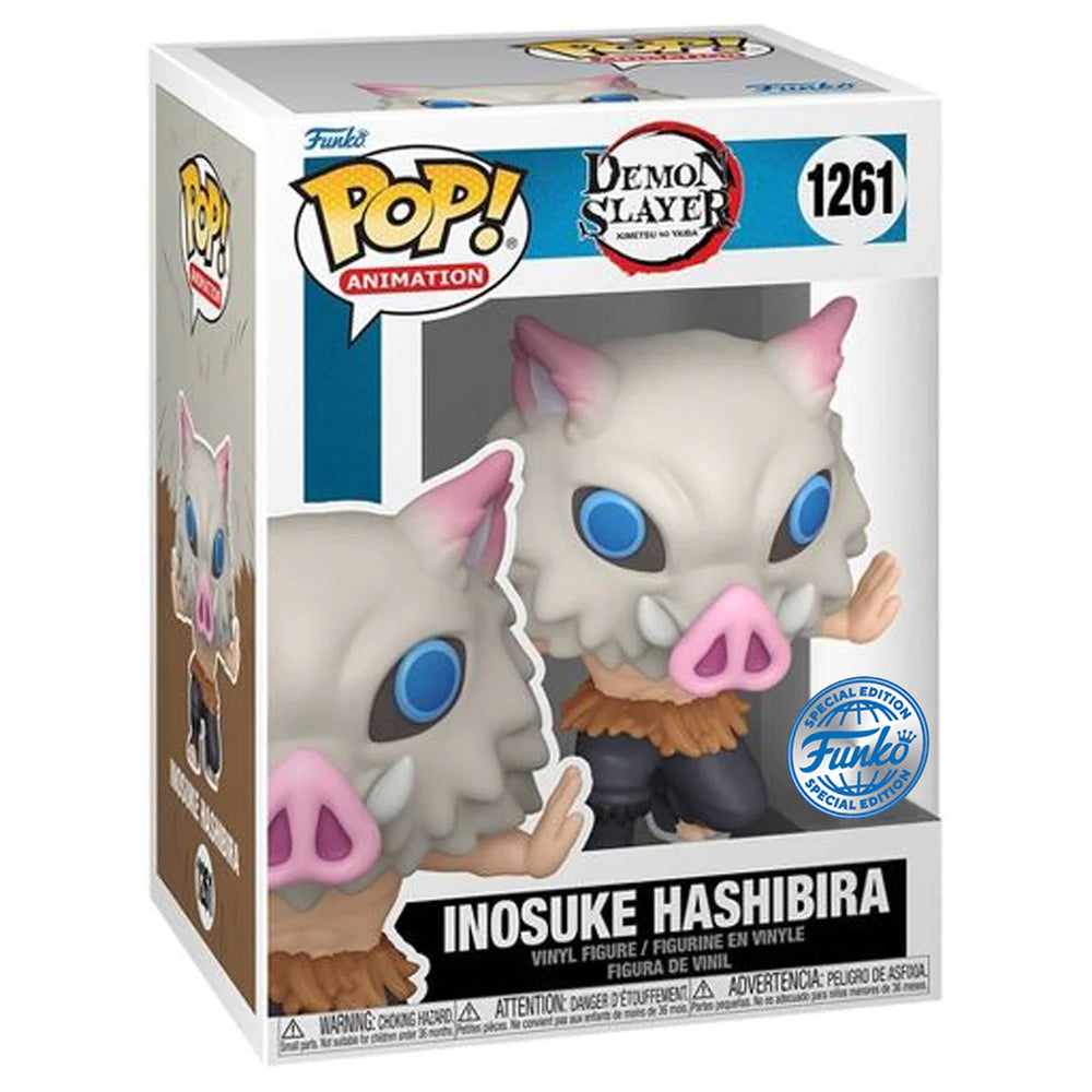Funko Pop! Inosuke Hashibira 7th Form Demon Slayer Special Edition