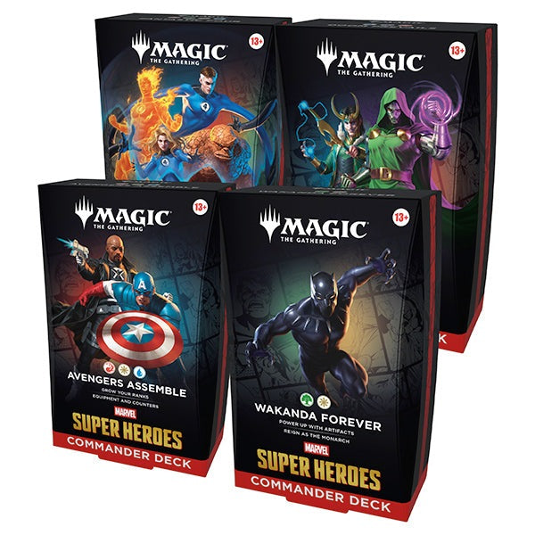 PREORDER: Magic: The Gathering - Marvel Superheroes: Commander Deck