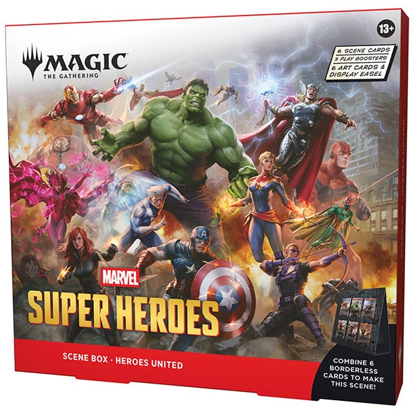 PREORDER: Magic: The Gathering - Marvel Superheroes: Scene Box