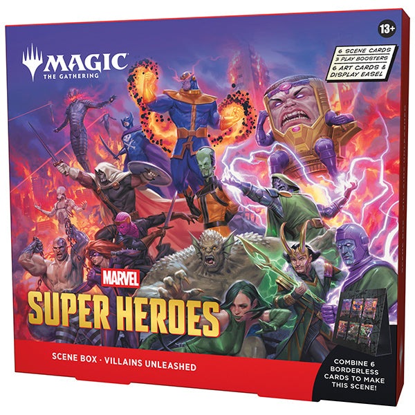 PREORDER: Magic: The Gathering - Marvel Superheroes: Scene Box