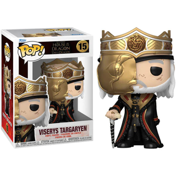 Funko Pop! House of the Dragon - Viserys Targaryen Masked