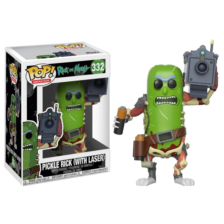 Funko Pop! Rick and Morty - Pickle Rick with Laser