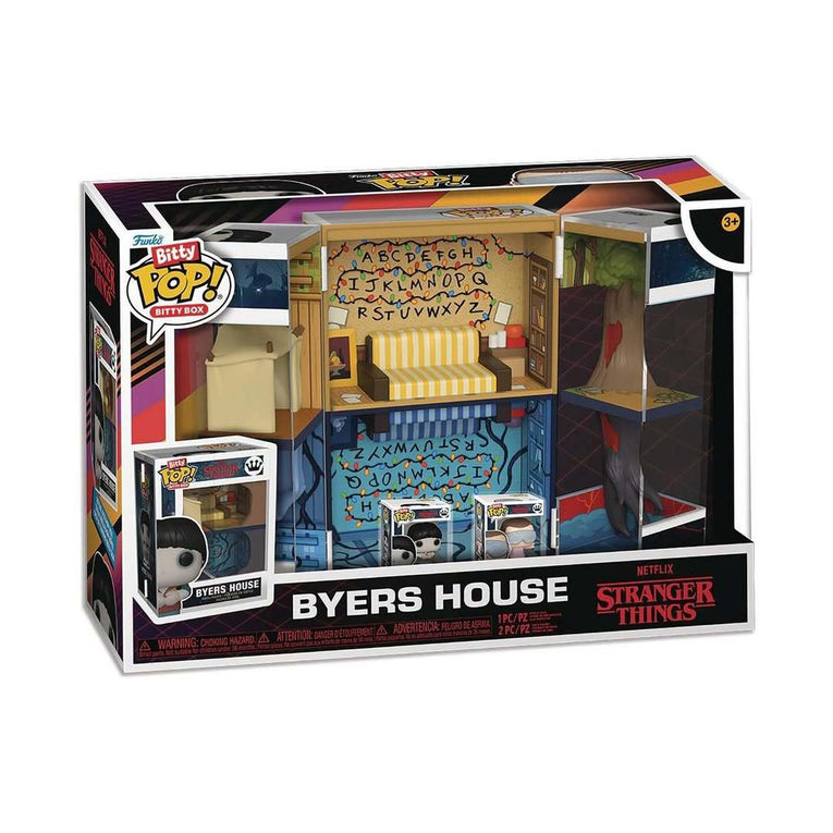 Funko Bitty Pop Box Playset! Stranger Things - Byers House