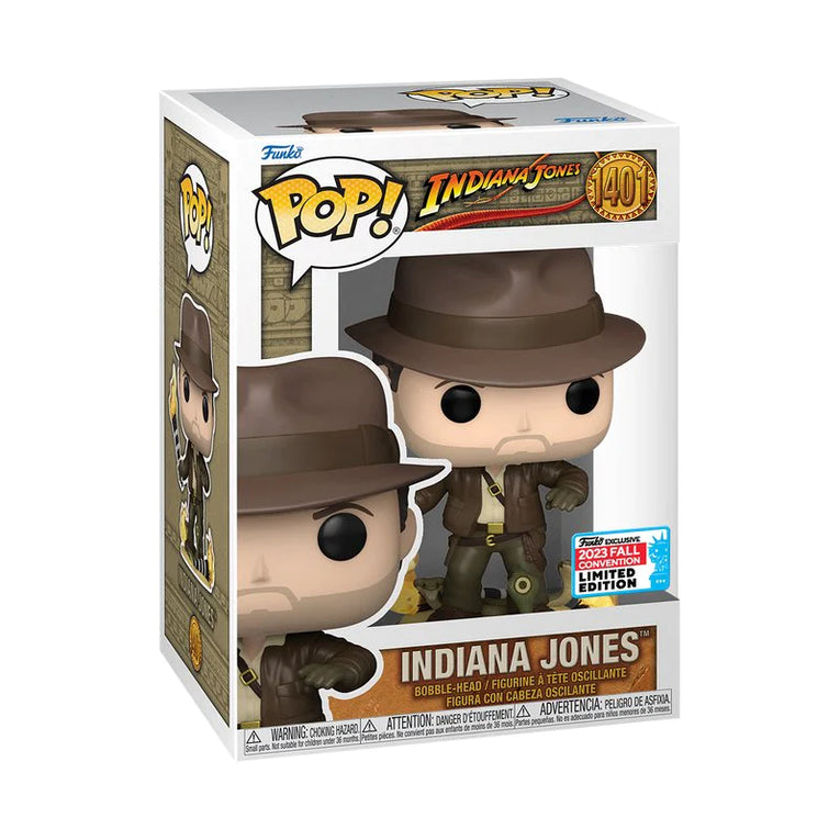 Funko Pop! Movies: Indiana Jones Raiders Of The Lost Ark - Indiana Jones With Snakes Comic Con Exclusive
