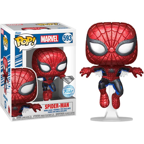Funko Pop!: Marvel Comics 80th - Spider-Man 1st Appearance Exclusive Diamond