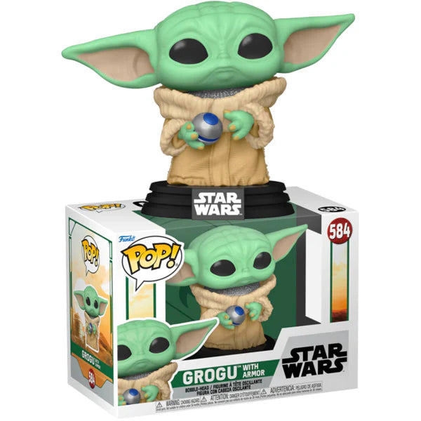 Funko Pop! Star Wars: Mandalorian - Grogu with Armour