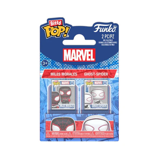 PREORDER - Funko Bitty Pop! Miles Morales & Ghost Spider 2 Pack