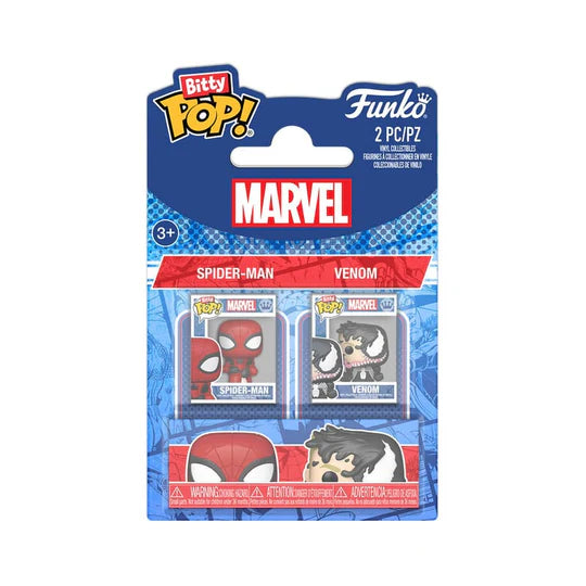 PREORDER - Funko Bitty Pop! Spider-Man and Venom 2 Pack