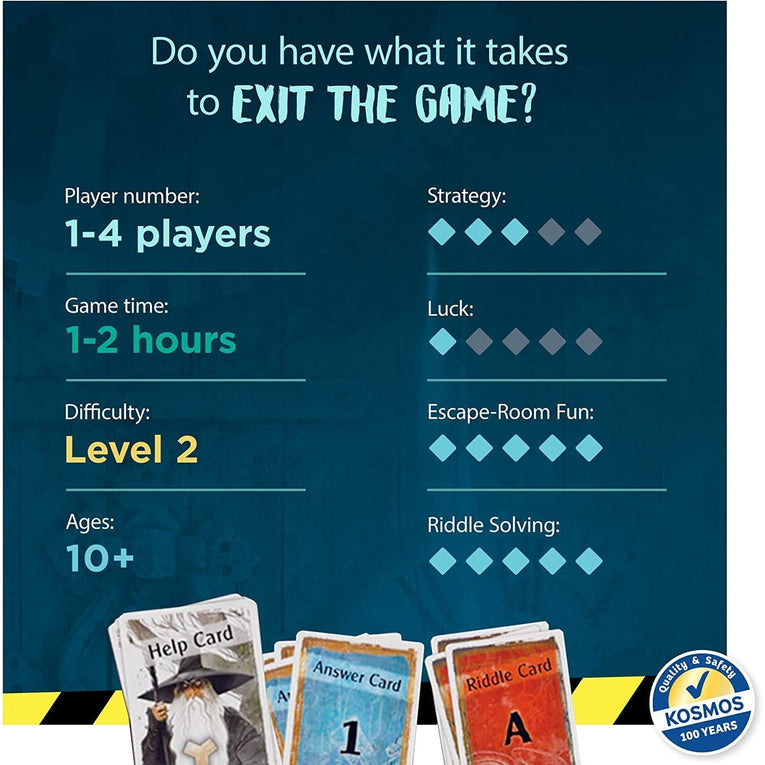 EXIT - The Cursed Labyrinth Board Game