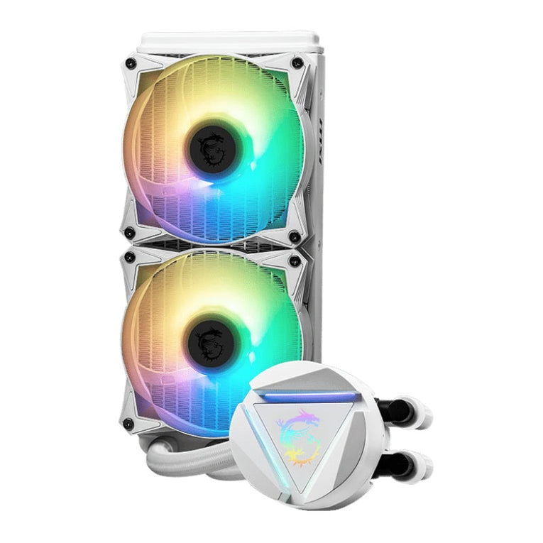 MSI MAG CoreLiquid 240mm ARGB Liquid CPU Cooler V2-White