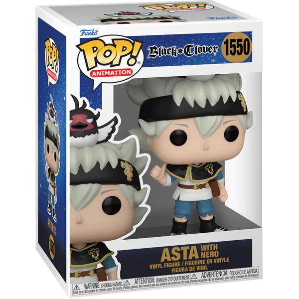 Funko Pop! Black Clover - Asta with Nero