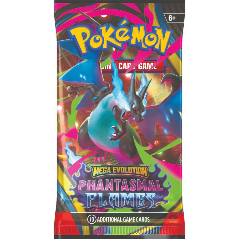 PREORDER Pokémon: Mega Evolution - Phantasmal Flames - Sleeved Booster