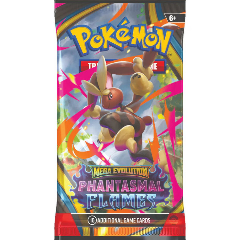 PREORDER Pokémon: Mega Evolution - Phantasmal Flames - Sleeved Booster