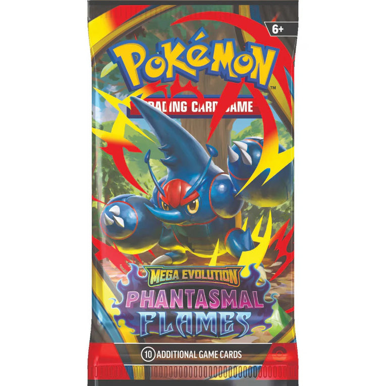 PREORDER Pokémon: Mega Evolution - Phantasmal Flames - Sleeved Booster