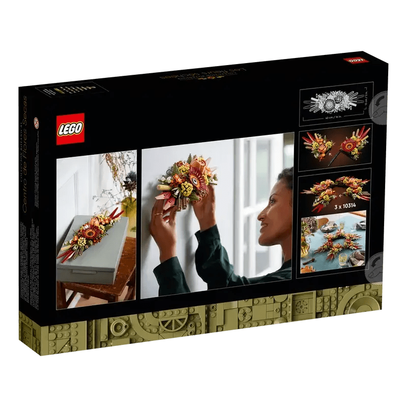 LEGO: Dried Flower Centrepiece