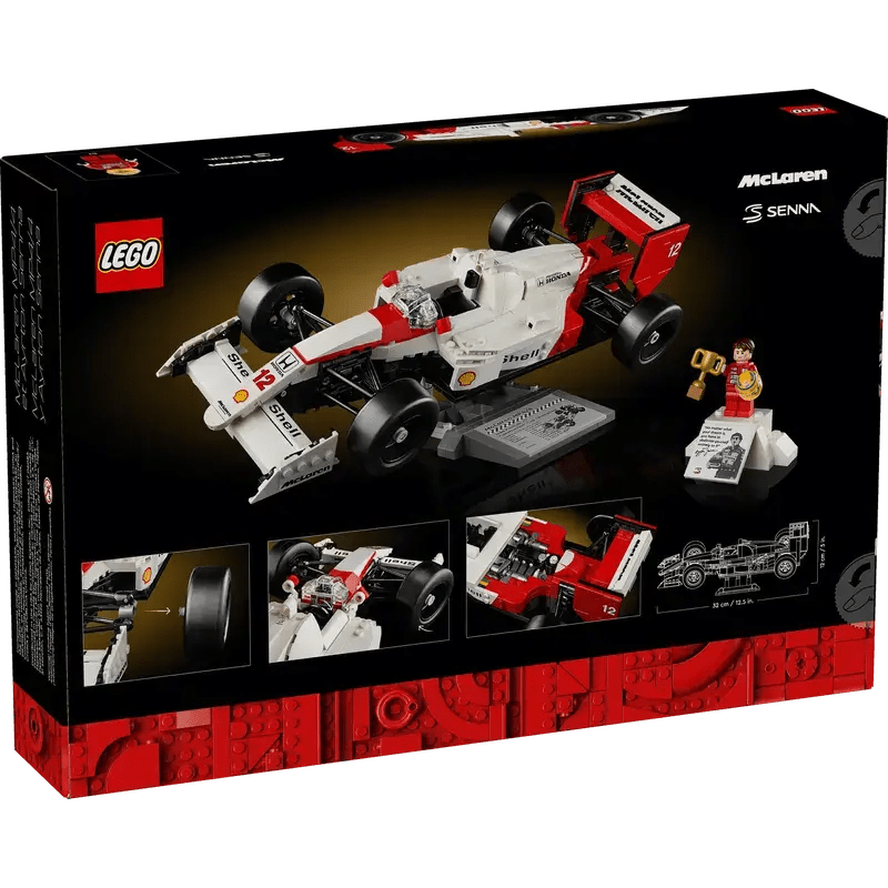 LEGO: McLaren MP4/4 & Ayrton Senna