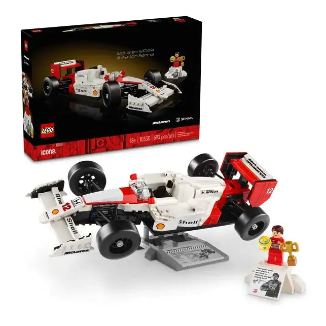 LEGO: McLaren MP4/4 & Ayrton Senna