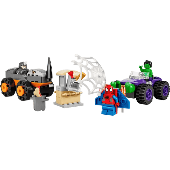 LEGO: Hulk vs. Rhino Truck Showdown