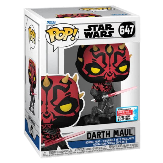 Funko Pop! Star Wars - Cybernetic Darth Maul Comic Exclusive