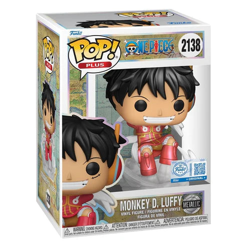 Funko Pop! One Piece - Monkey D Luffy Egghead Arc Metallic