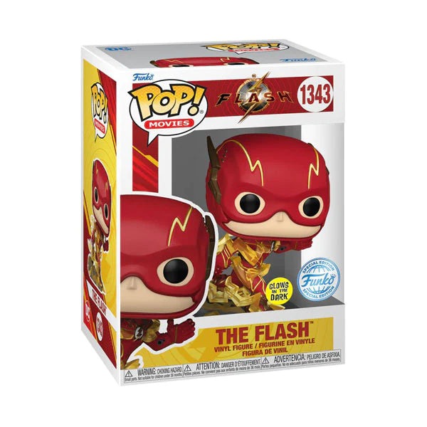 Funko Pop! Movies: The Flash - The Flash Glow in The Dark