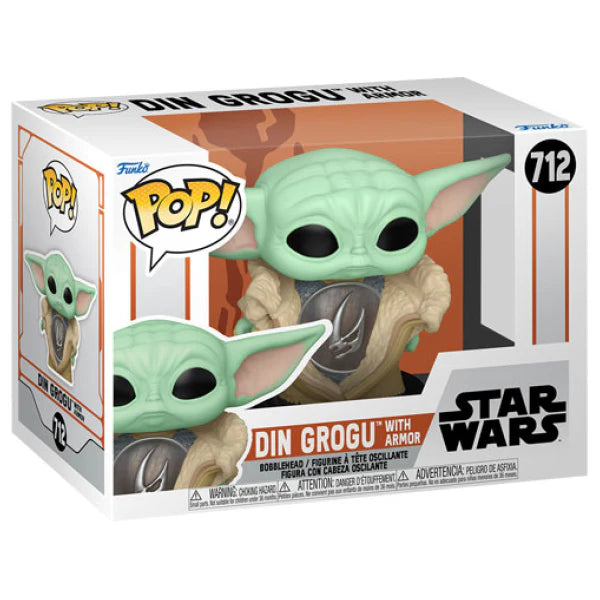 Funko Pop! Star Wars: Mandalorian - Din Grogu with Armour