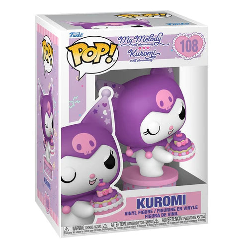 PREORDER - Funko Pop! Hello Kitty & Friends - Kuromi with Cake 20th Anniversary