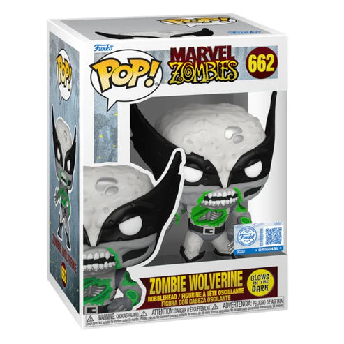 PREORDER - Funko Pop! Marvel Zombies - Zombie Wolverine Glow in the Dark