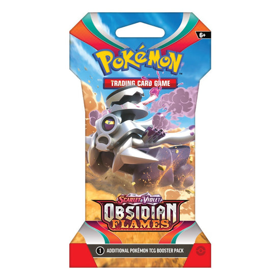 Pokémon: Scarlet & Violet 3: Obsidian Flames Sleeved Booster