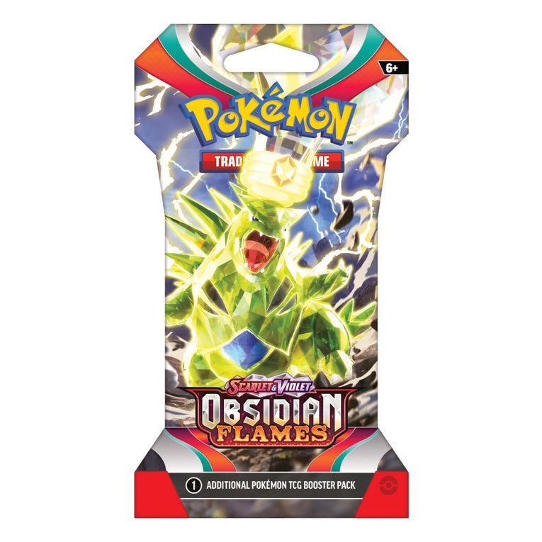 Pokémon: Scarlet & Violet 3: Obsidian Flames Sleeved Booster