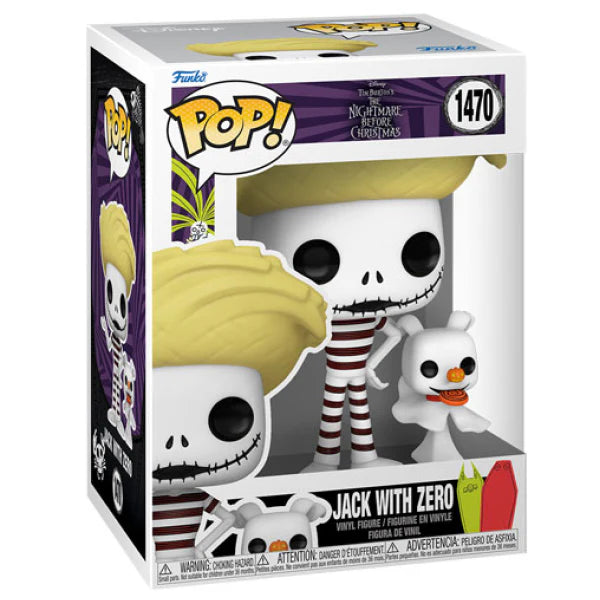 Funko Pop! The Nightmare Before Christmas - Jack with Zero Halloweentown Beach