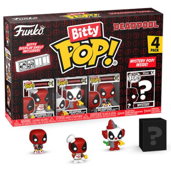 Funko Bitty Pop! Deadpool - BBQ Master 4 Pack