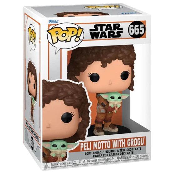 Funko Pop! Star Wars: Mandalorian - Peli Motto & Grogu