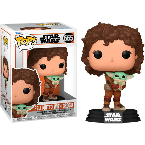 Funko Pop! Star Wars: Mandalorian - Peli Motto & Grogu