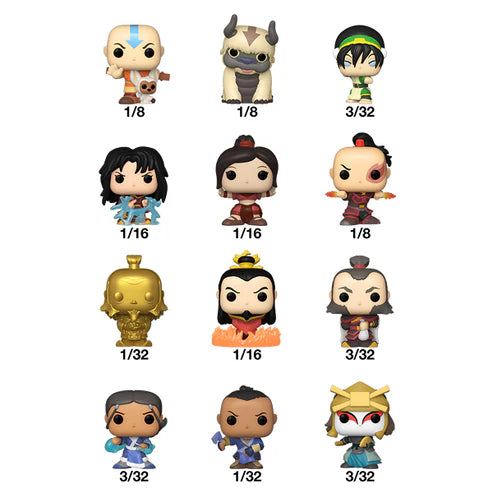 Funko Bitty Pop! Avatar: The Last Airbender - Singles