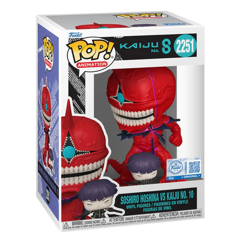 Funko Pop! Kaiju No.8 - Soshiro Hoshina vs Kaiju No.10