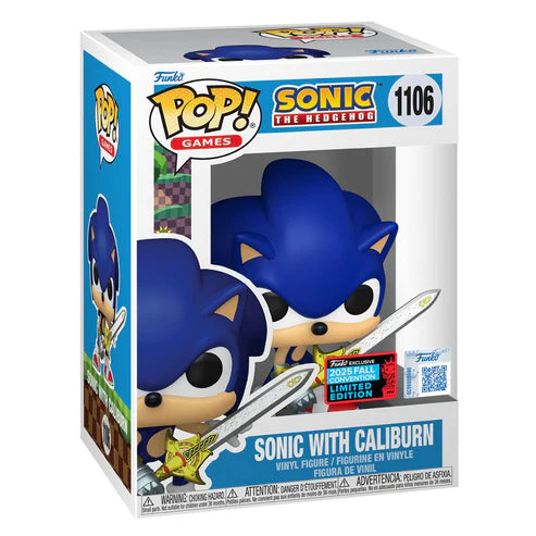 Funko Pop! Sonic the Hedgehog - Sonic with Caliburn